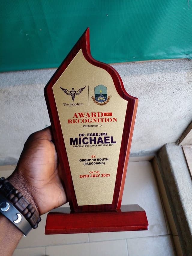 Award plaques